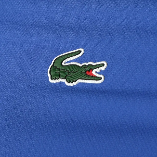 Lacoste Men’s SPORT x Novak Djokovic Colourblock Zip Jacket - white/blue