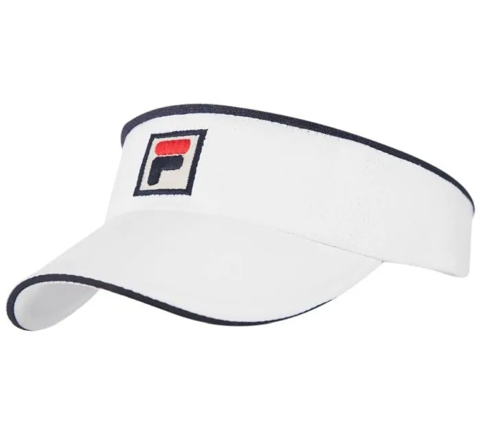 Fila Vuckonic Mesh Visor Hat - white Fila Vuckonic Mesh Visor Hat - white