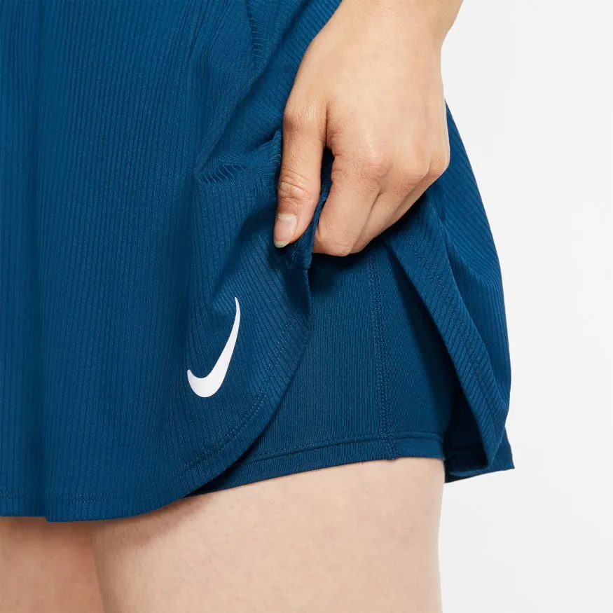 Nike Court Dry Flounce Skirt - valerian blue/white/white