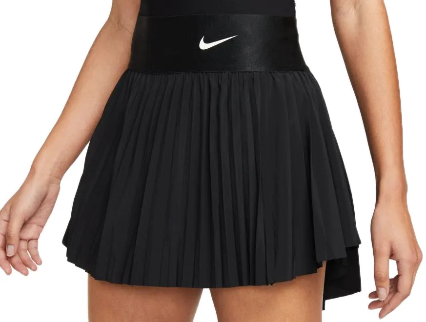 Nike Court Dri-Fit Advantage Skirt Pleated W - black/black/white