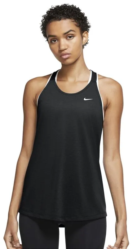 Nike Dry Essential Elastika Tank W - black/white