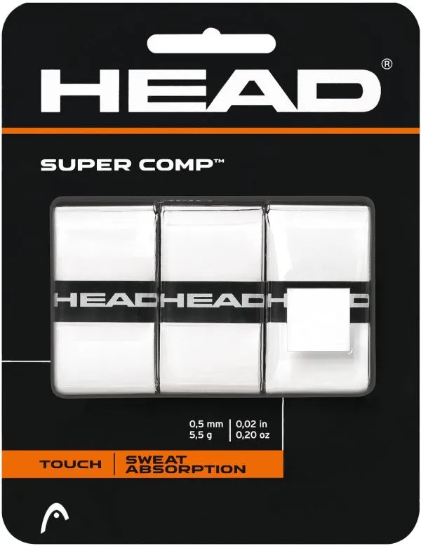 Head Super Comp (3 vnt.) - white