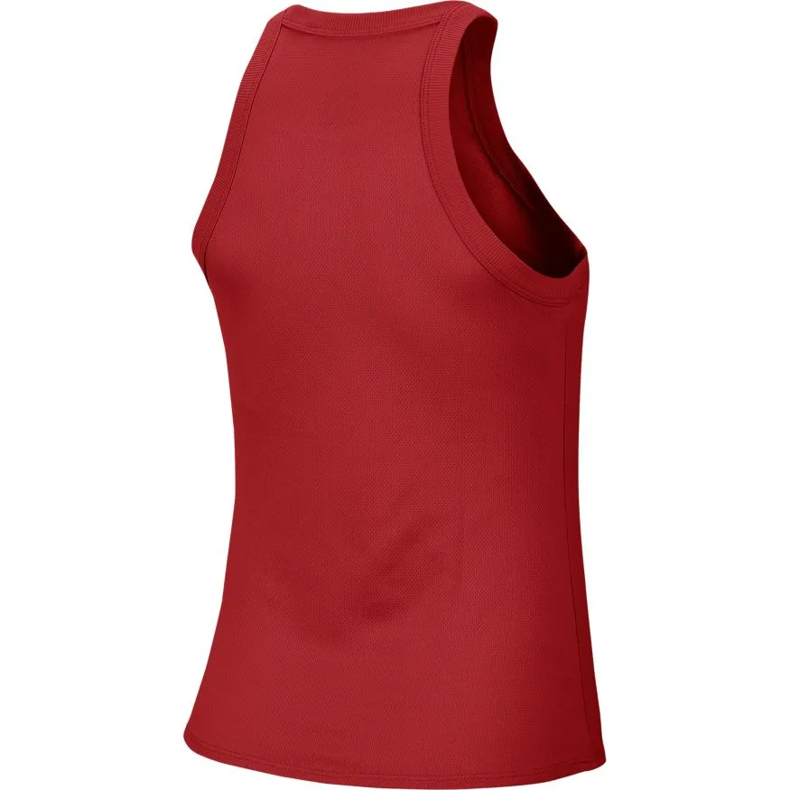 Nike Court Dry Tank W - gym red/white