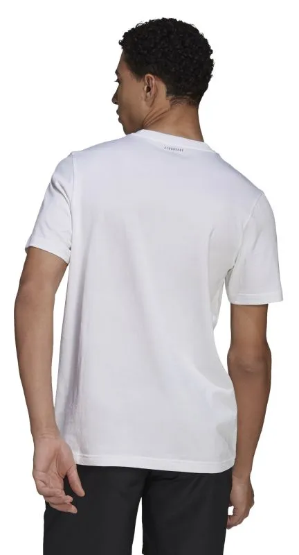 Adidas SS Q1 Tee M - white