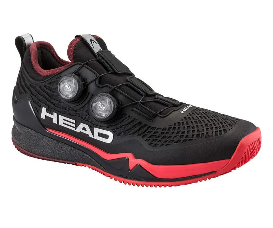 Head Endure Pro Boa Clay - black/red