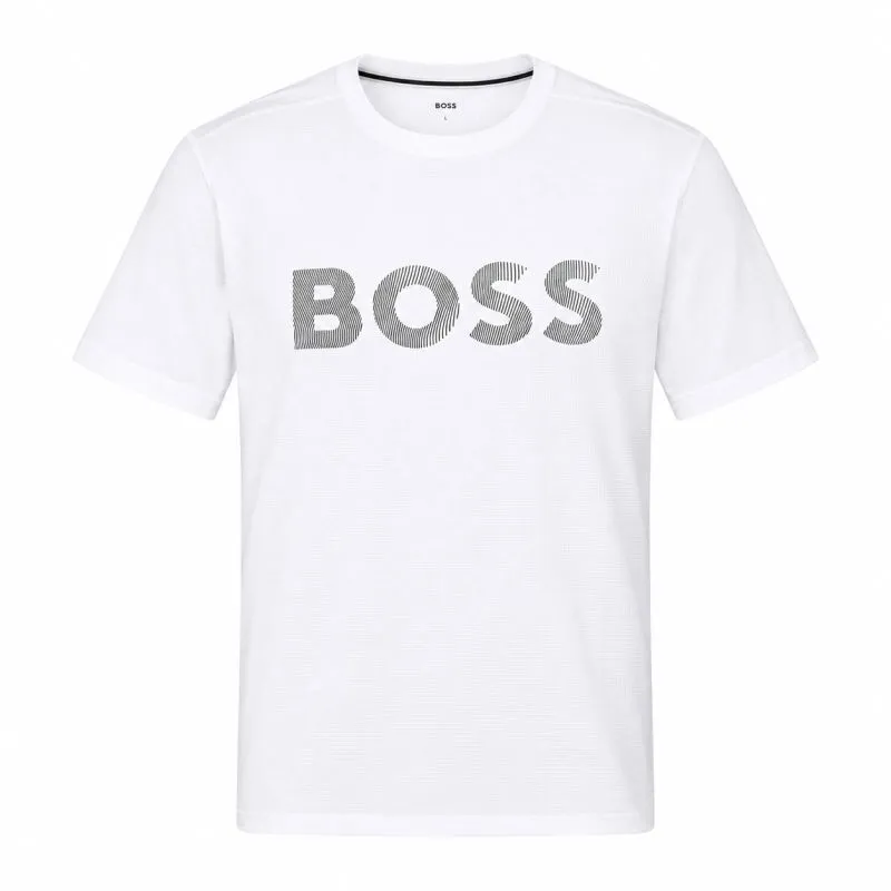 BOSS Slim Fit Active Logo - white
