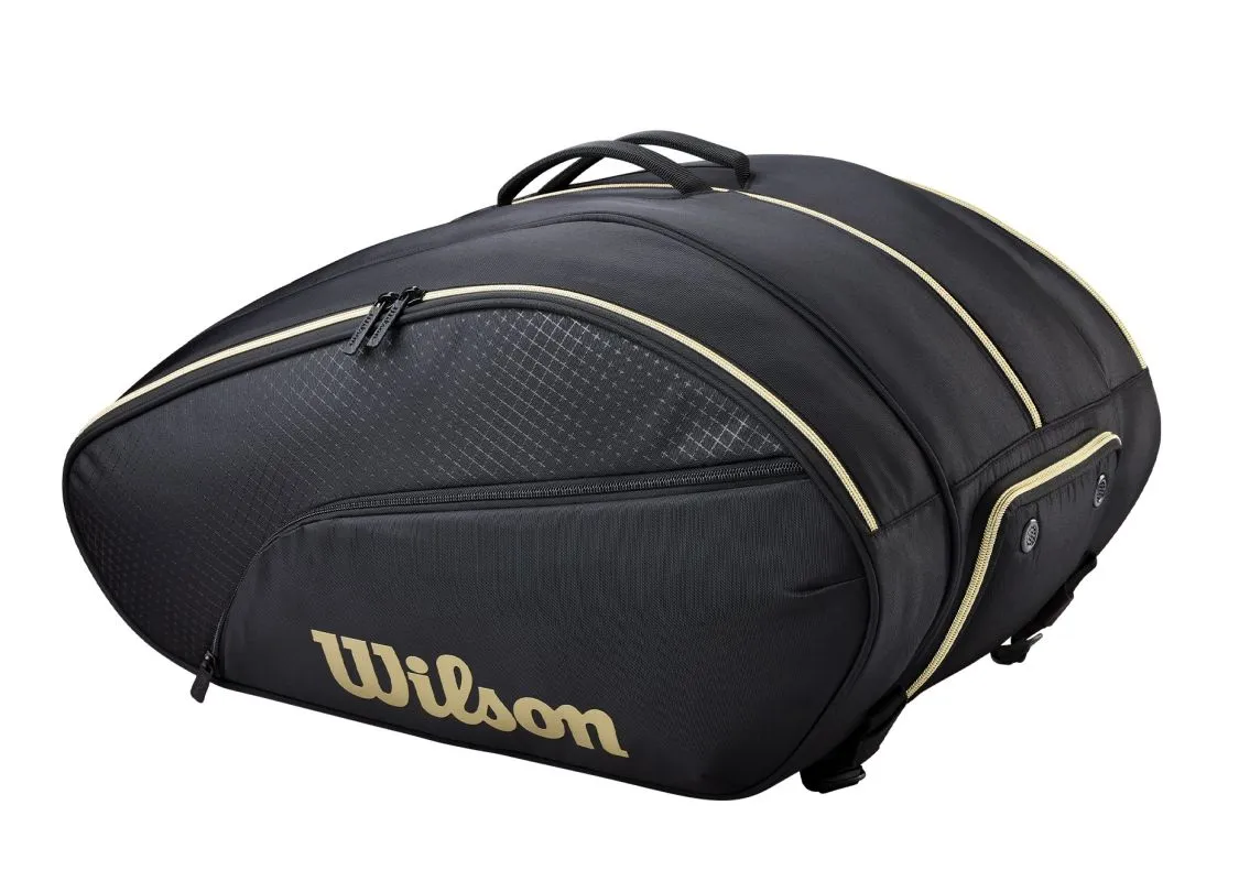 Wilson Defy V1 Padel - black/gold Wilson Defy V1 Padel - black/gold