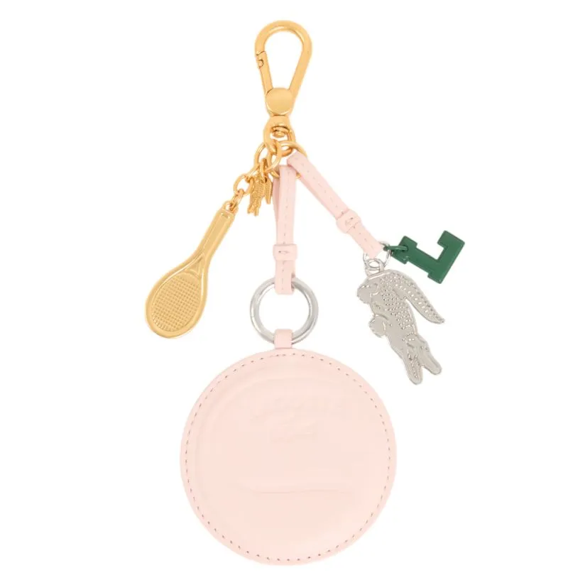 Lacoste Tennis Racket Mirror L Charms Key Ring - hidus