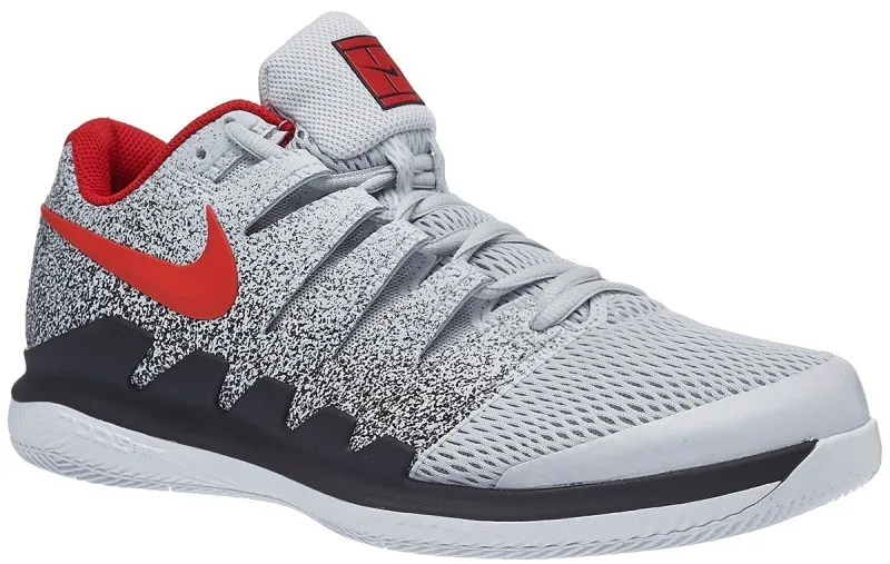 Nike Air Zoom Vapor X - pure platinum/habanero red/black