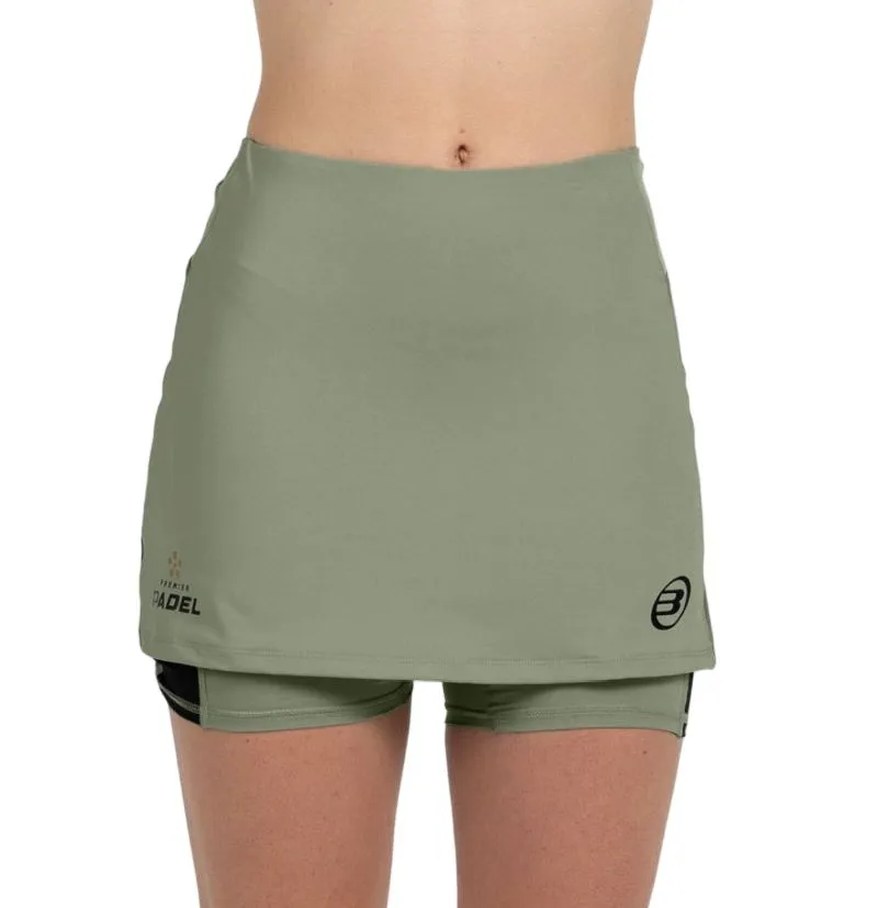Women's skirt Bullpadel Portoa - kaki - Green