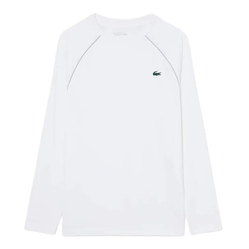 Lacoste Ultra Dry Stretch Tennis Baselayer - white