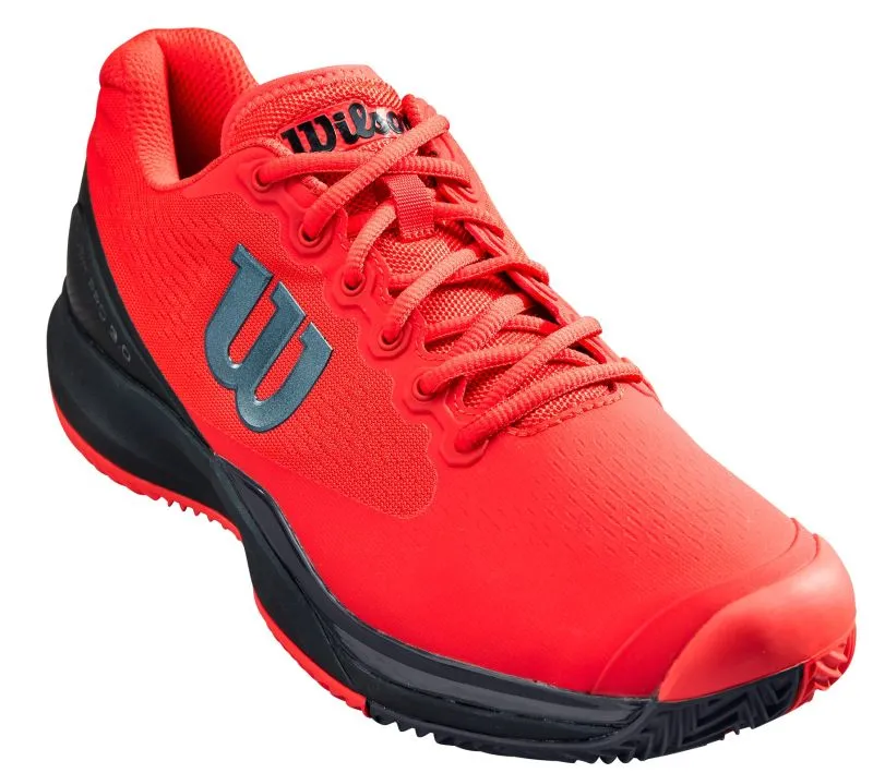 Wilson Rush Pro 3.0 Clay - poppy red/black/ebony