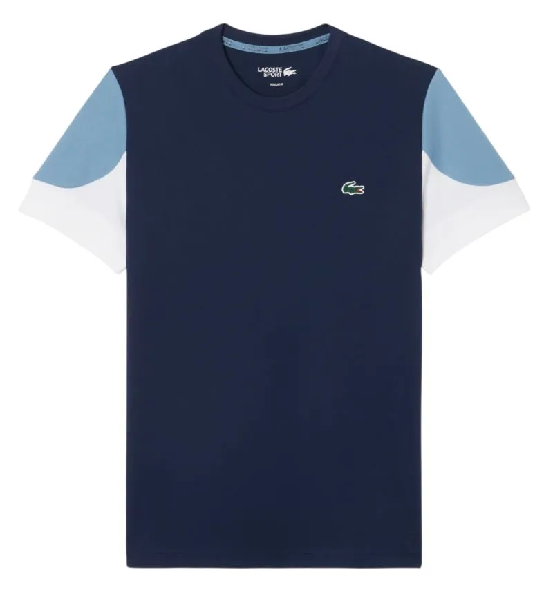 Lacoste Sport Printed Colour-Block - navy blue/blue/white
