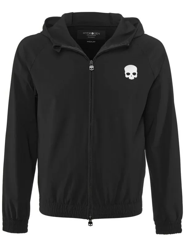 Hydrogen Tech FZ Sweatshirt Skull Man - black Hydrogen Tech FZ Sweatshirt Skull Man - black