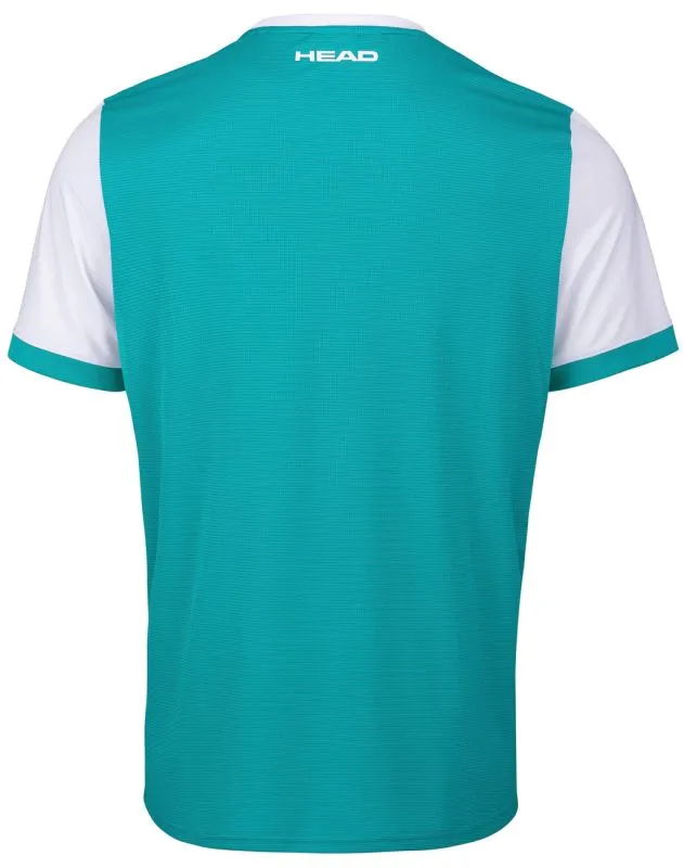 head-davies-t-shirt-m-turquoise-white-2 Head Davies T-Shirt M - turquoise/white
