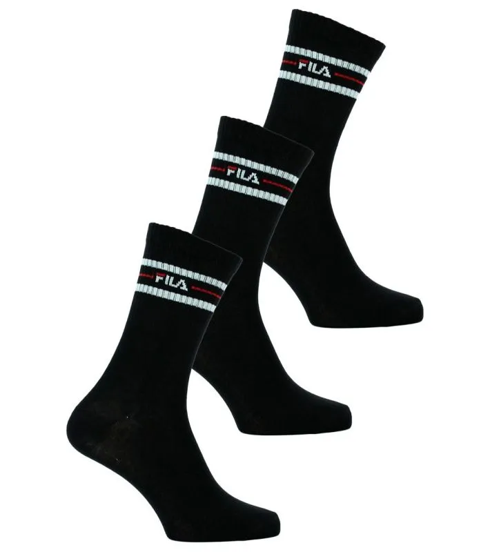 Fila Lifestyle socks Unisex F9092 - 3 pary/black