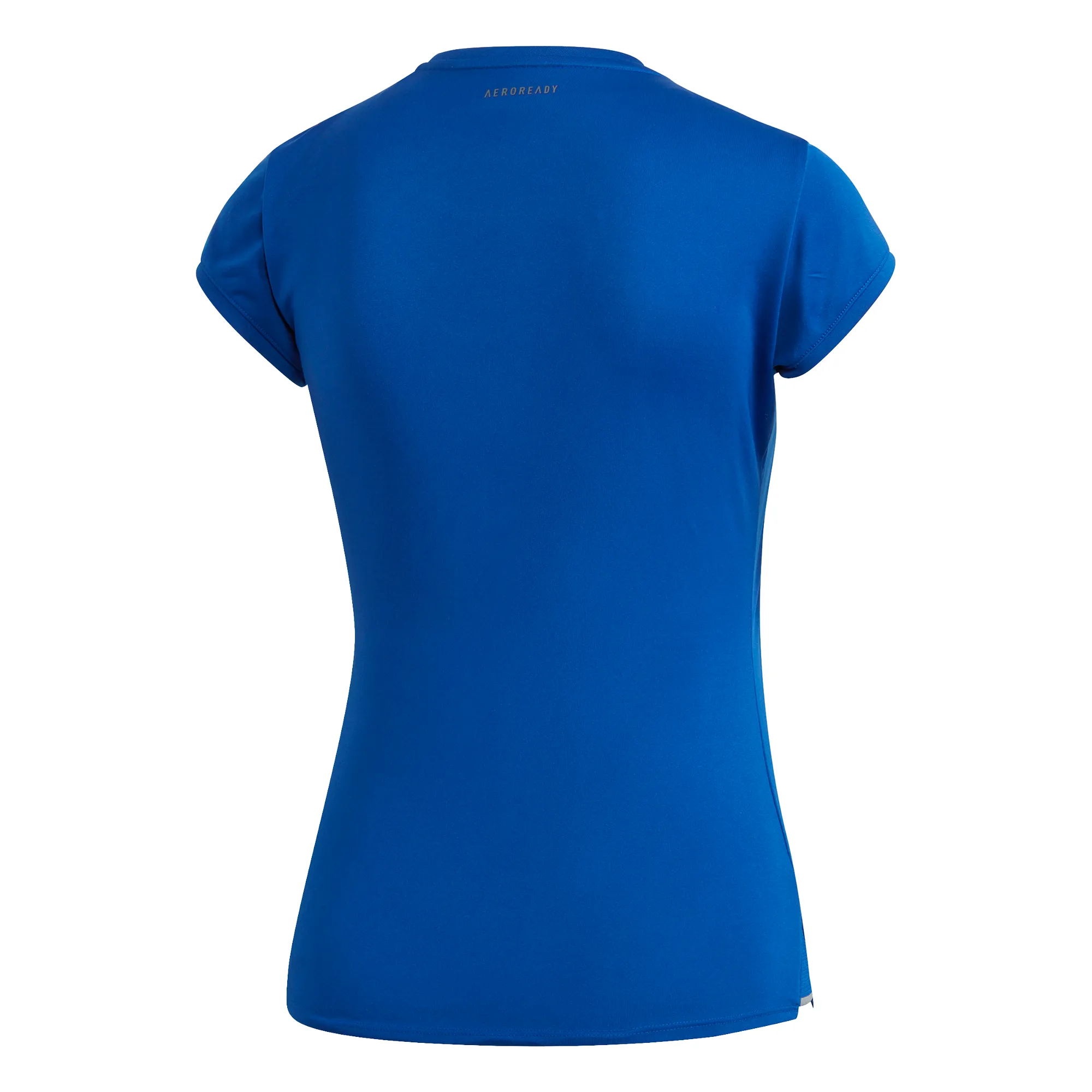 Adidas W Club 3 Stripes Tee - royal blue