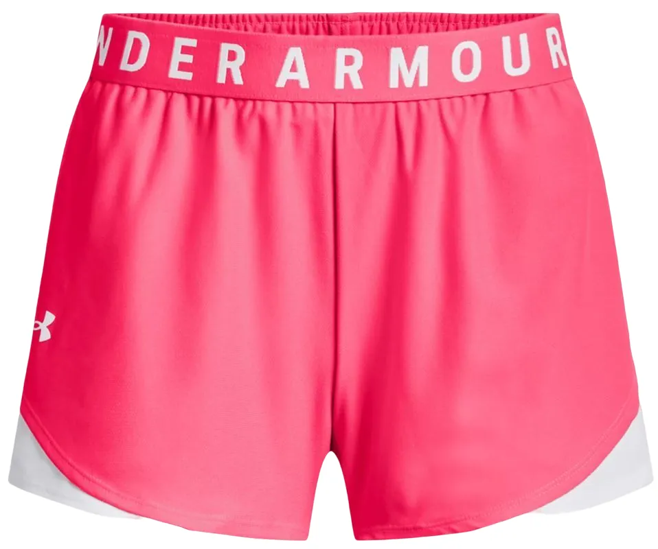 1344552-1 Under Armour Women's UA Play Up Shorts 3.0 - pink shock/white