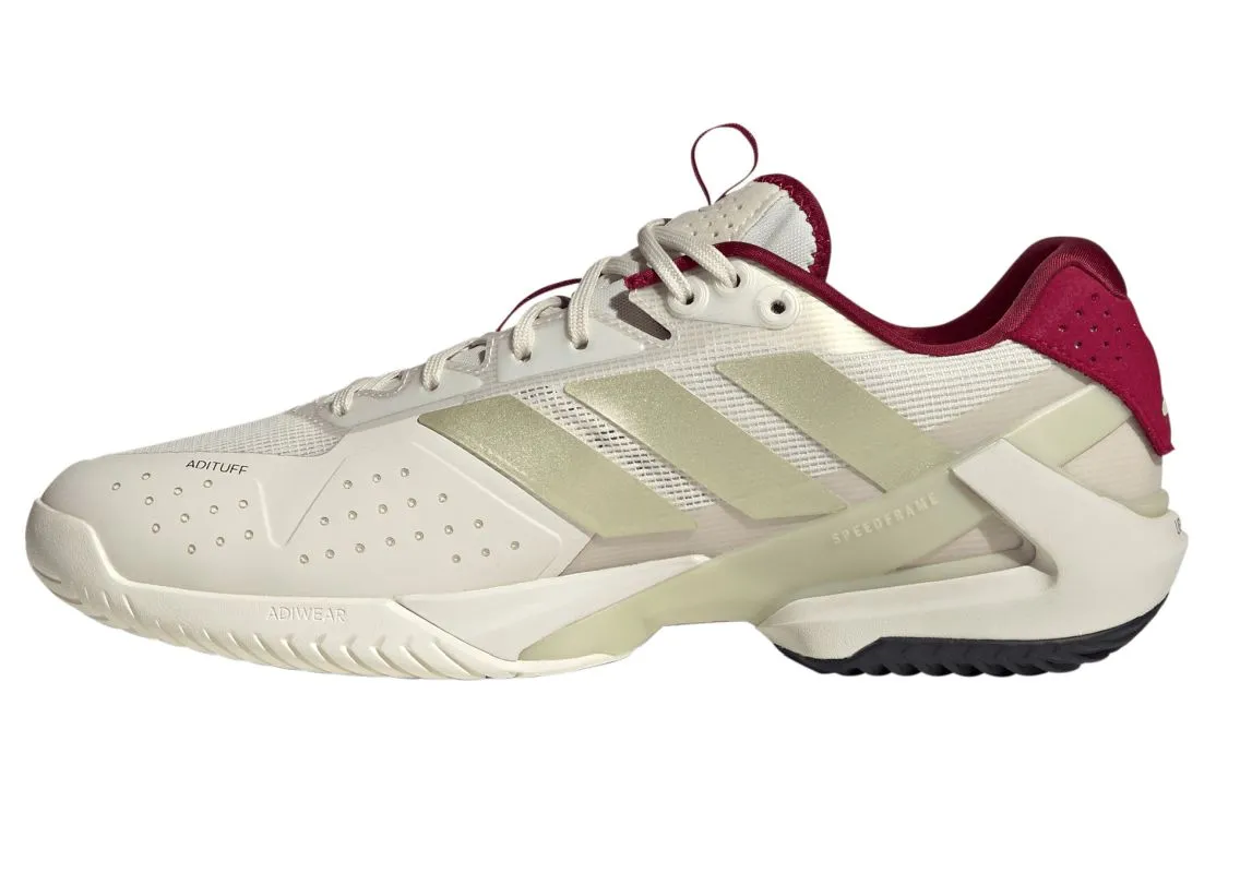 Adidas Adizero Ubersonic 5 M - chalk white/ice gold metal/legend ink