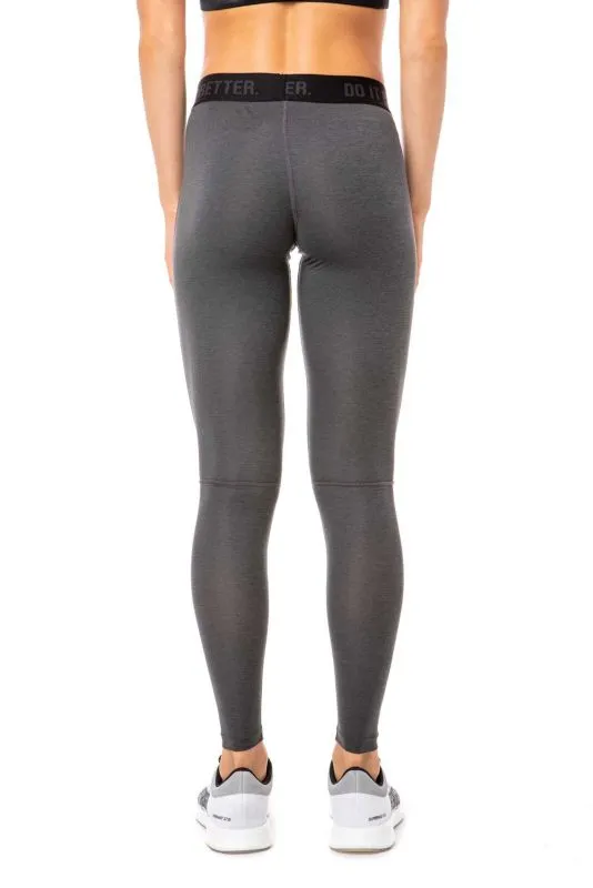 Hydrogen Printed Leggings Woman - black melange
