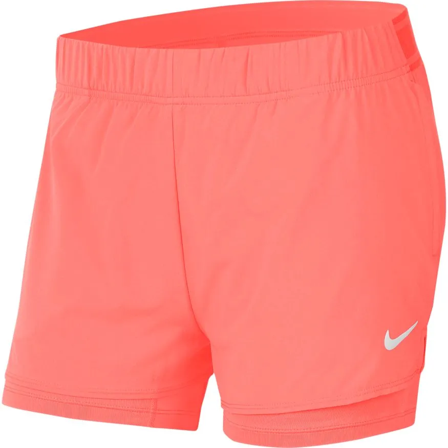 Nike Court Flex Short - sunblush/white