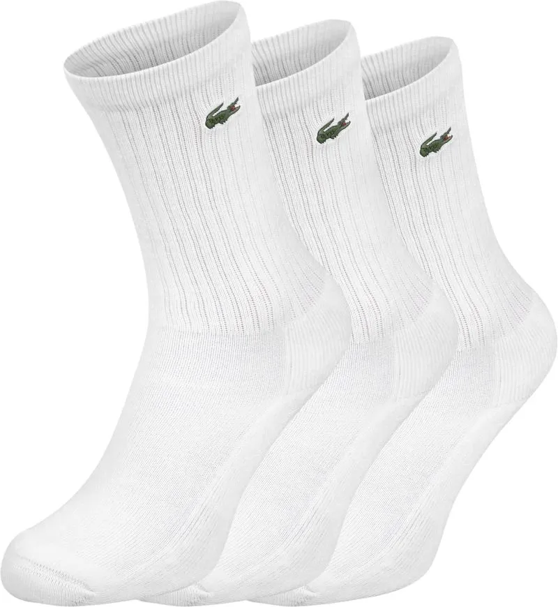Lacoste Men's Lacoste SPORT Sock 3-Pack - 3 pary/white/white/white