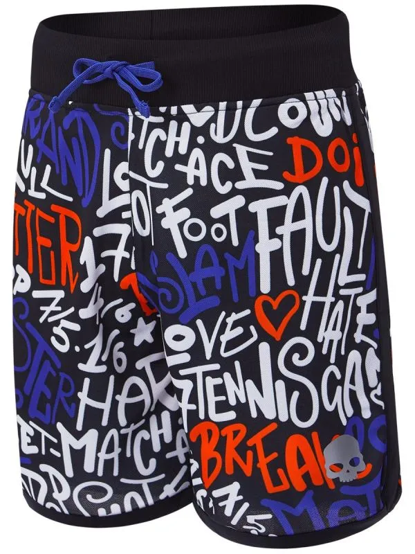 Hydrogen Graffiti Tech Shorts Man - black