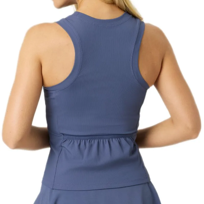 Björn Borg Ace Pocket Ribbed Tank - nightshadow blue