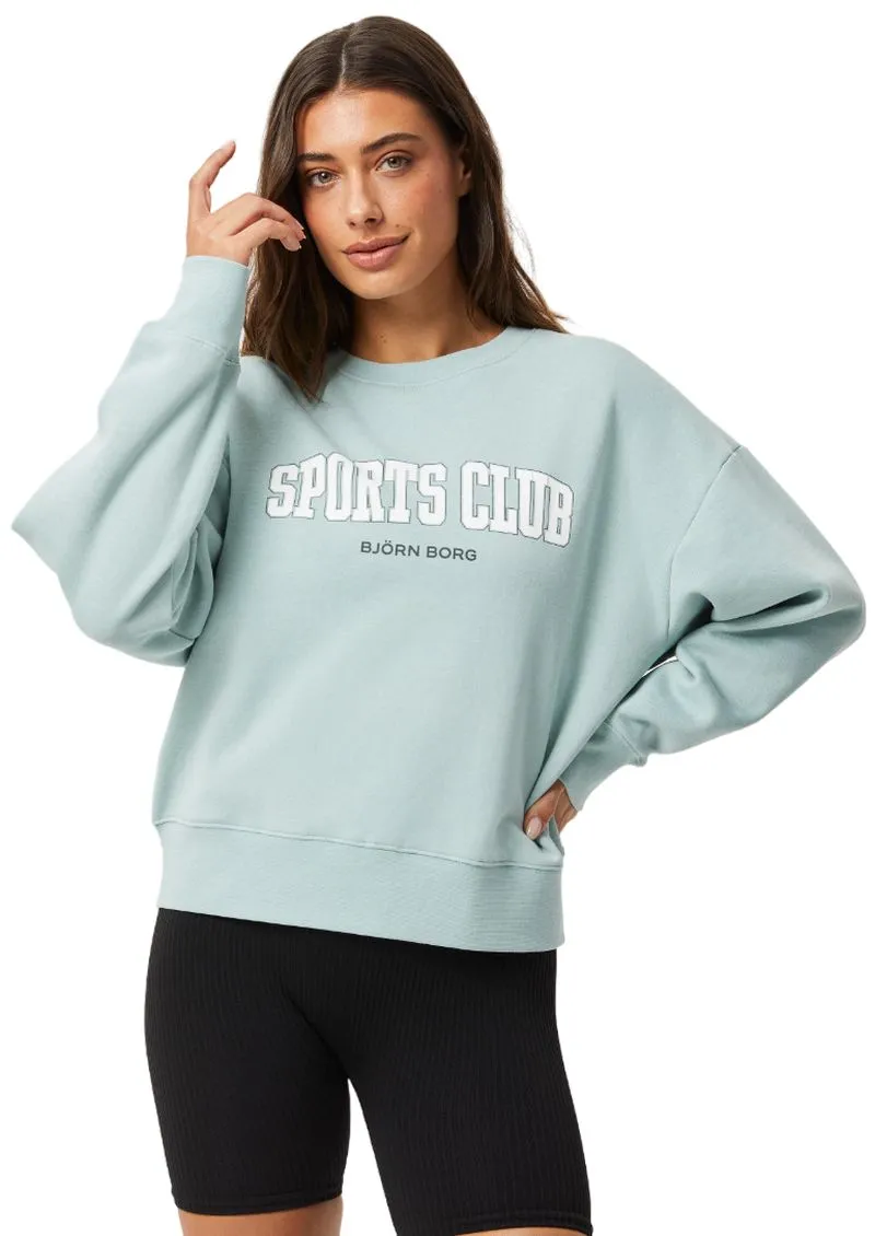 Björn Borg Ace Boyfriend Crew - grey mist