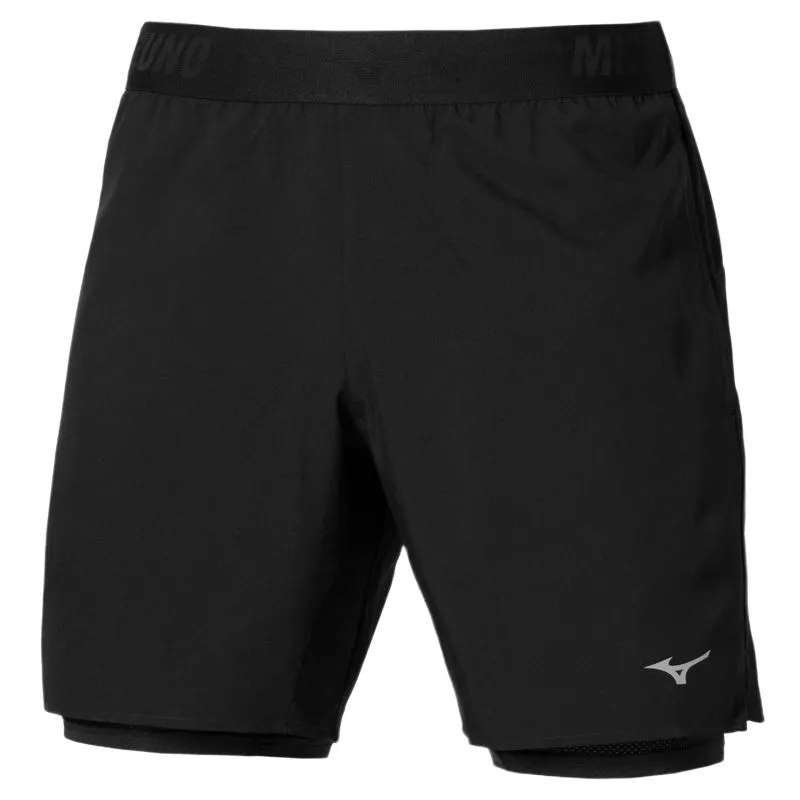 Mizuno Core 7.5 in 2in1 - black Mizuno Core 7.5 in 2in1 - black