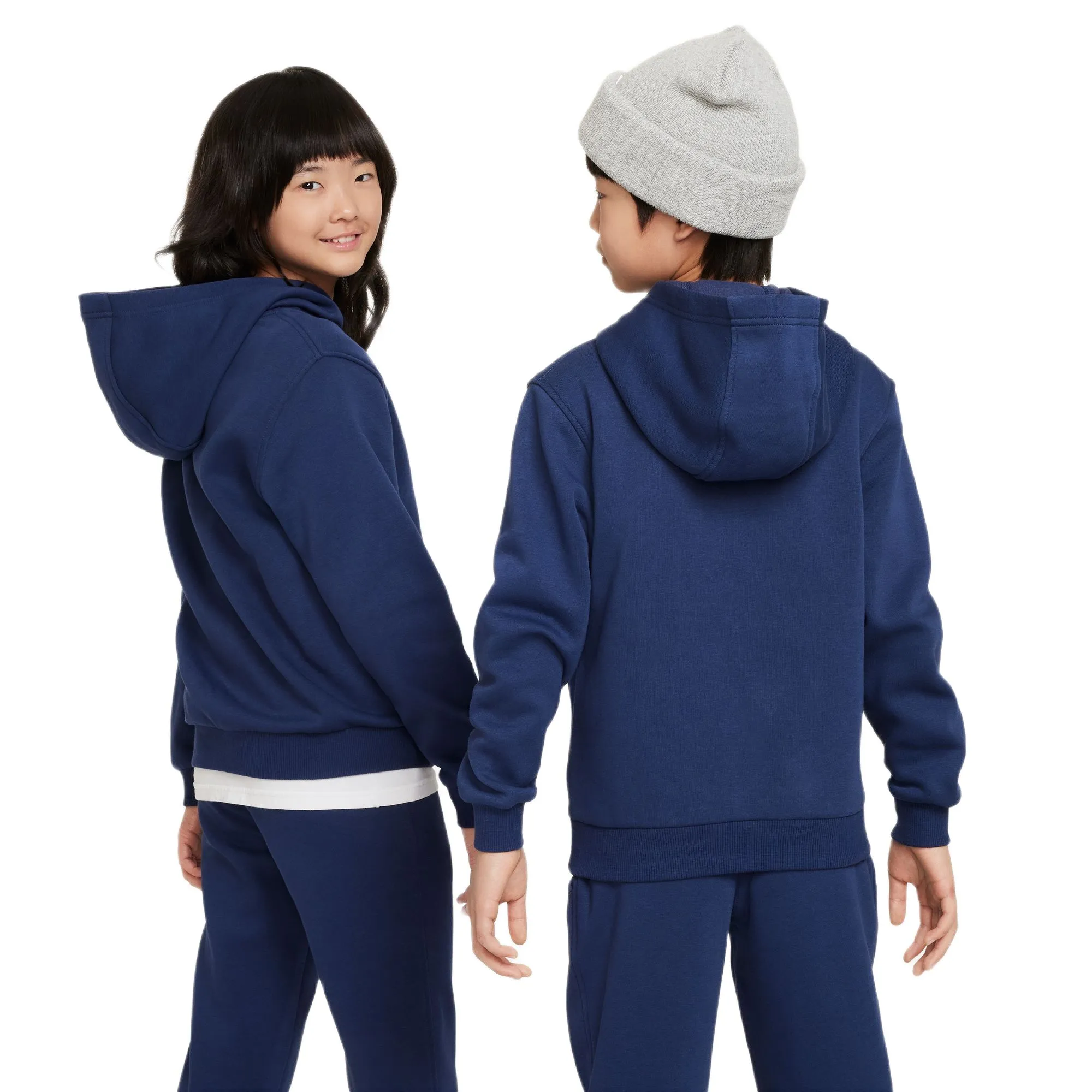 Nike Kids Sportswear Club Fleece Pullover - midnight navy/white