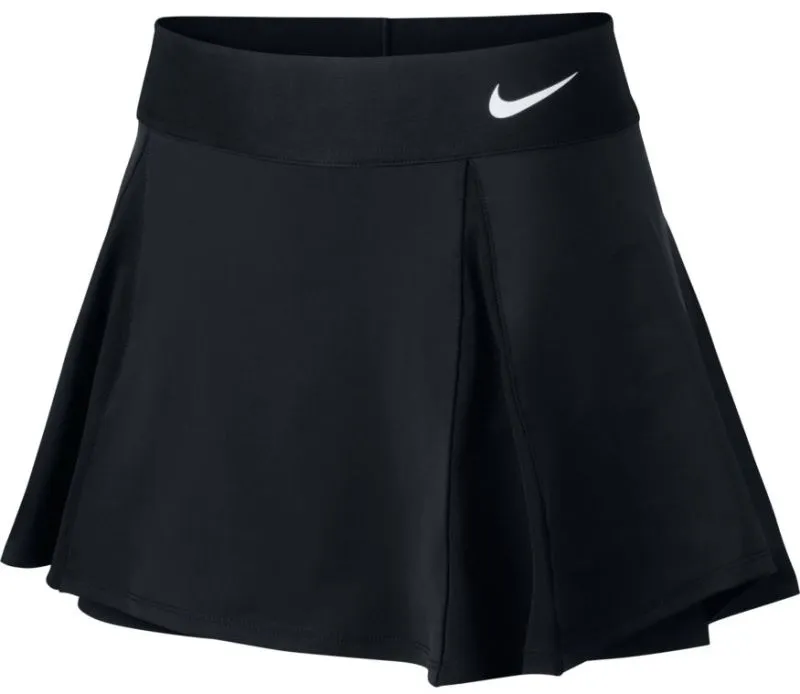 Nike Court Elevated Flouncy Skirt - black/black/white