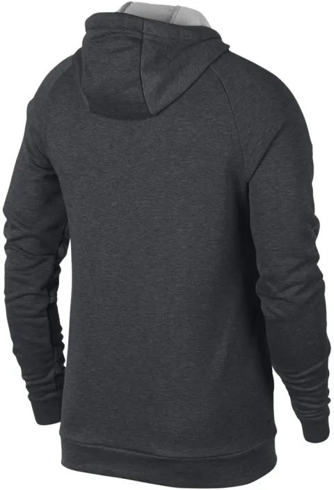 nike-dry-swoosh-hoodie-charcoal-heather-2 Nike Dry Swoosh Hoodie - charcoal heather