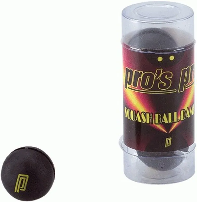 Pro's Pro Squash Ball Damper 3P - black