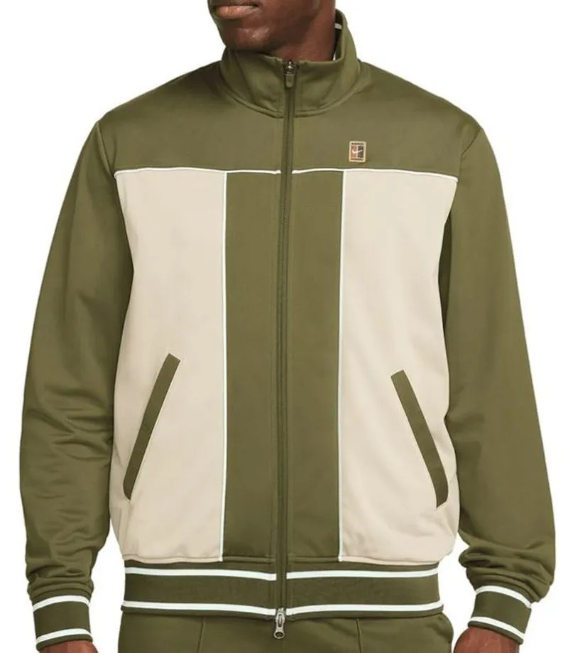 Nike Court Heritage Suit Jacket - rough green/seasame/mint foam