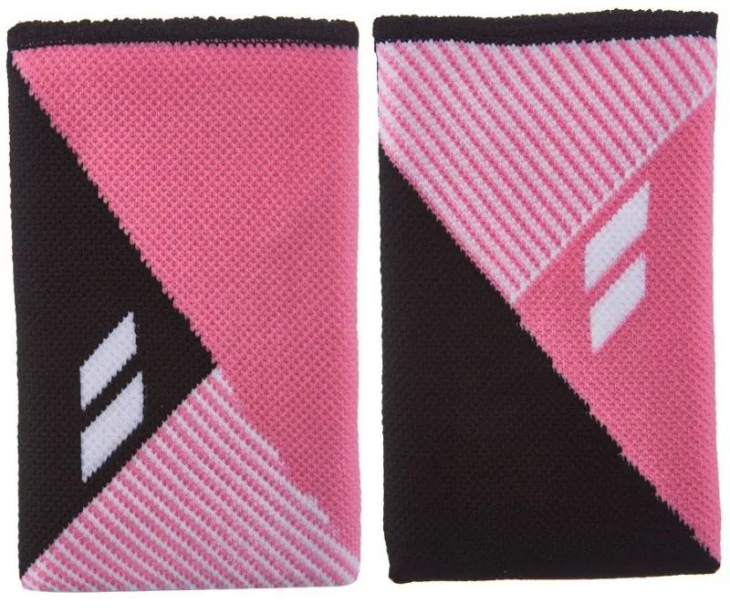 Babolat Reversible Jumbo Wristband - black/geranium pink Babolat Reversible Jumbo Wristband - black/geranium pink