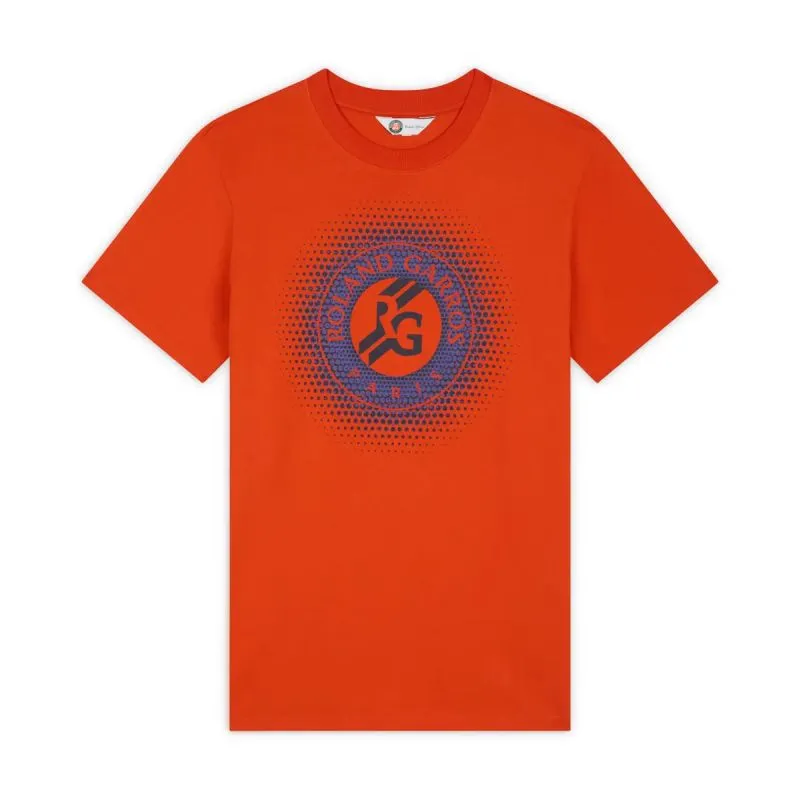 Roland Garros Logo - clay/navy blue