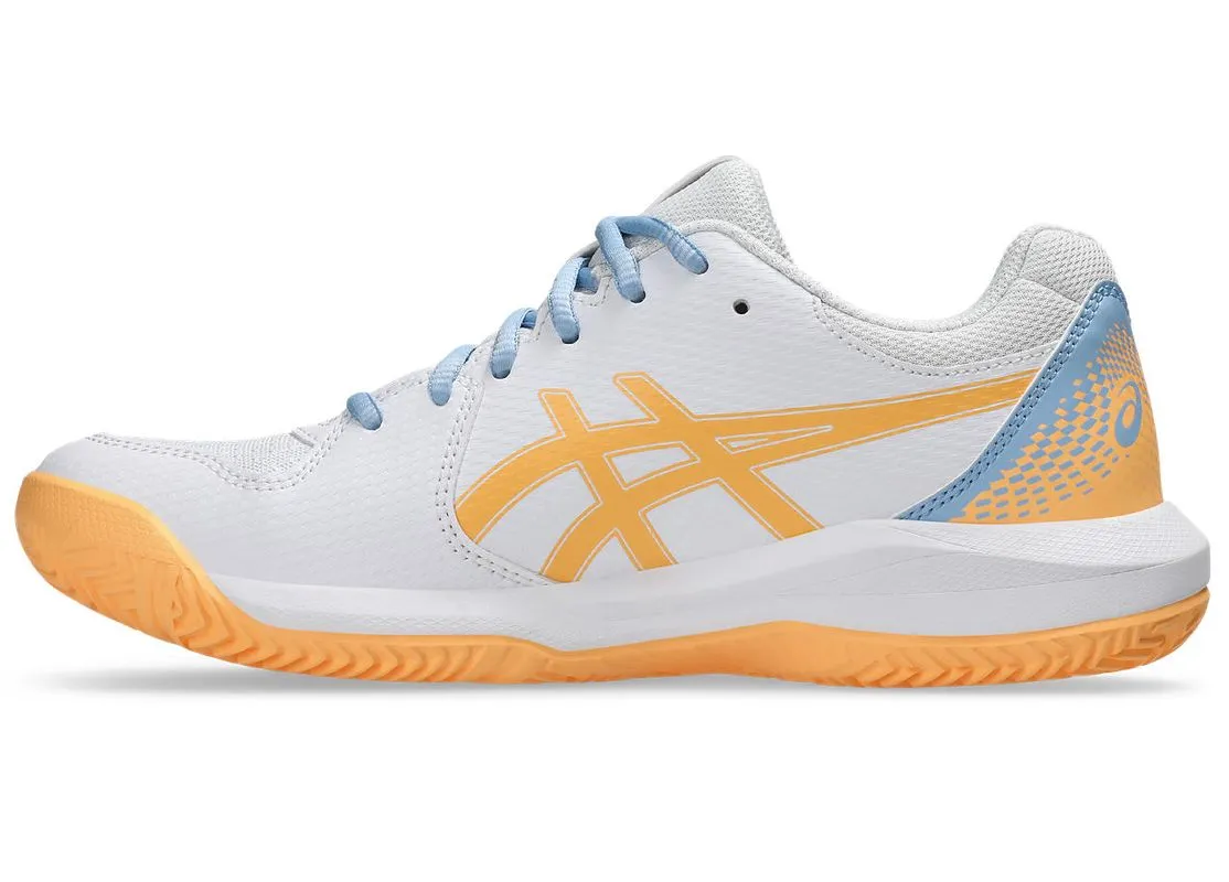 Asics Gel-Dedicate 8 Padel - white/orange glow