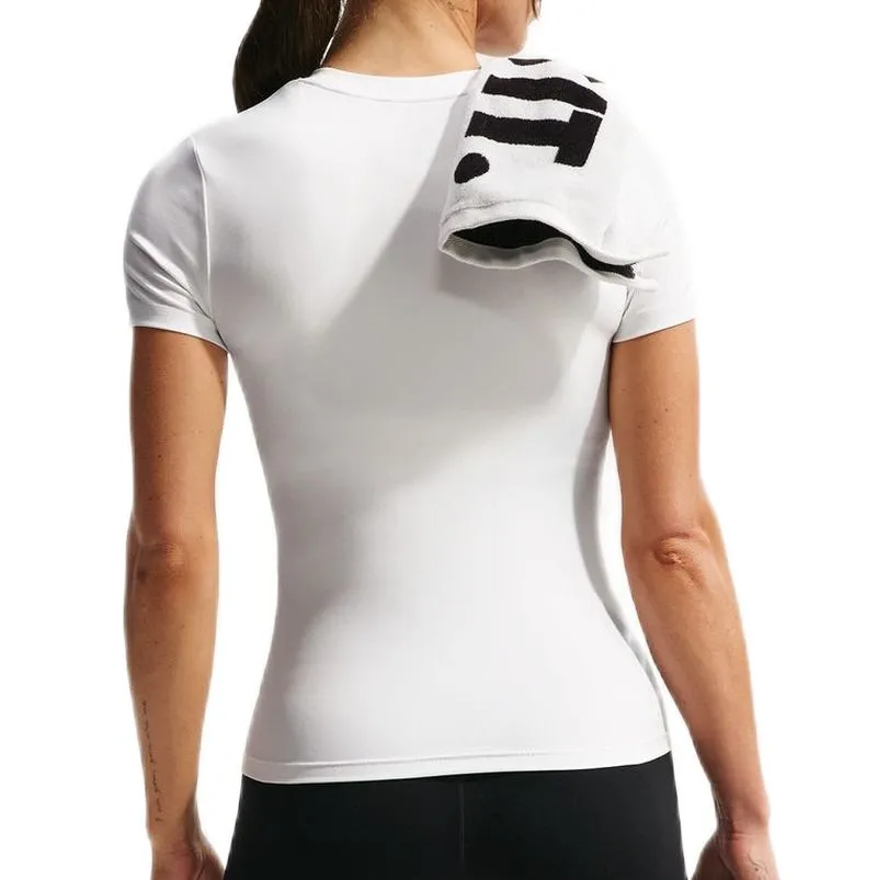Nike One Fitted Short Sleeve - white/black