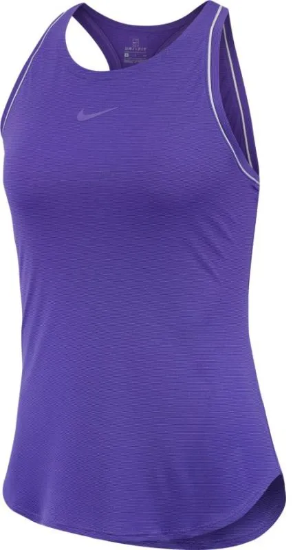 Nike Court Dry Tank - psychic purple/white/psychic purple