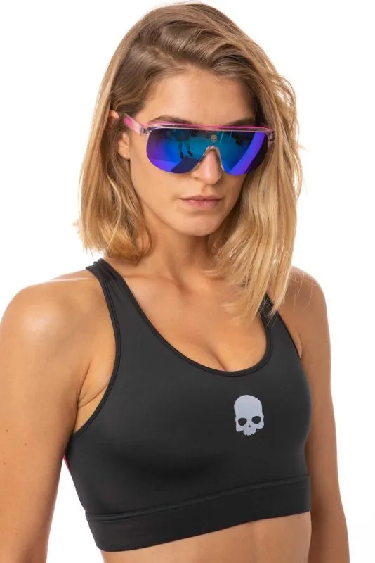 Hydrogen Sports Bra - black/fuchsia fluo