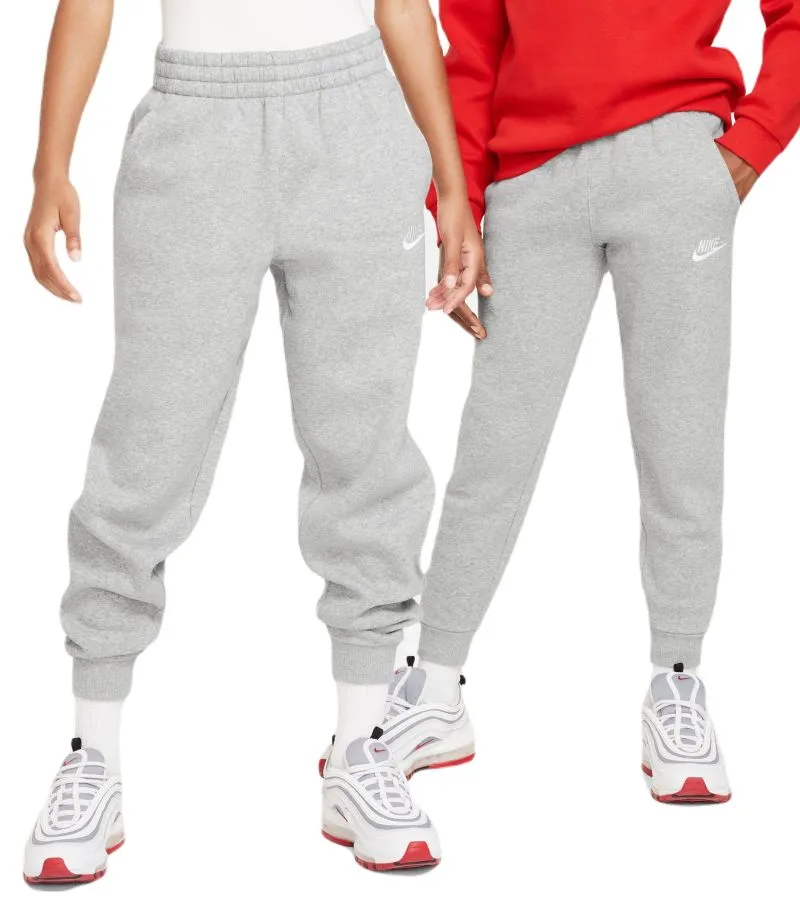 Nike Kids Club Fleece Jogger - dark grey heather/base grey/white