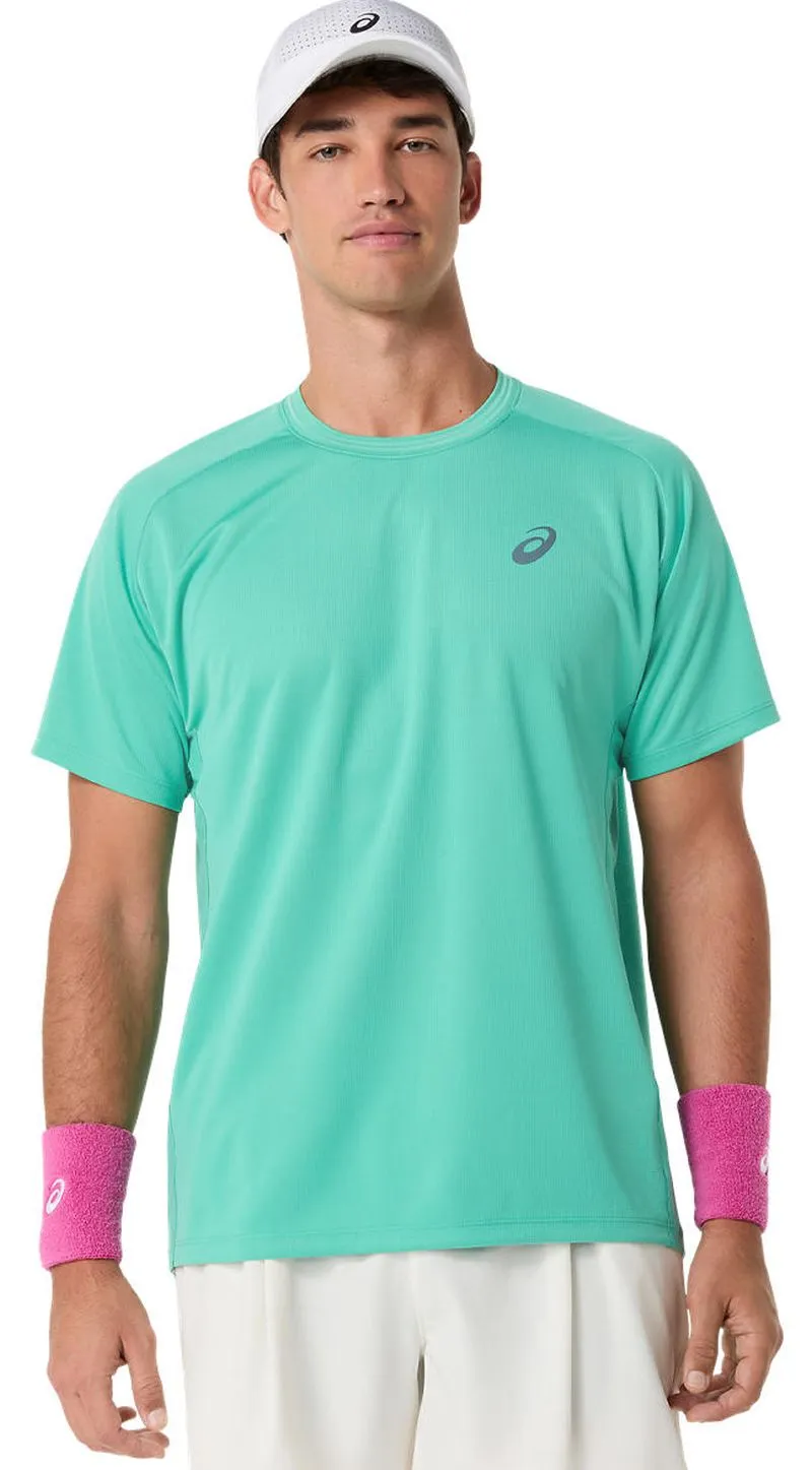 Asics Game Short Sleeve - aurora green Asics Game Short Sleeve - aurora green