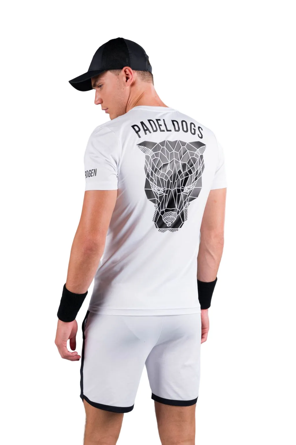 Hydrogen Padel Dogs Tech Tee Man - white
