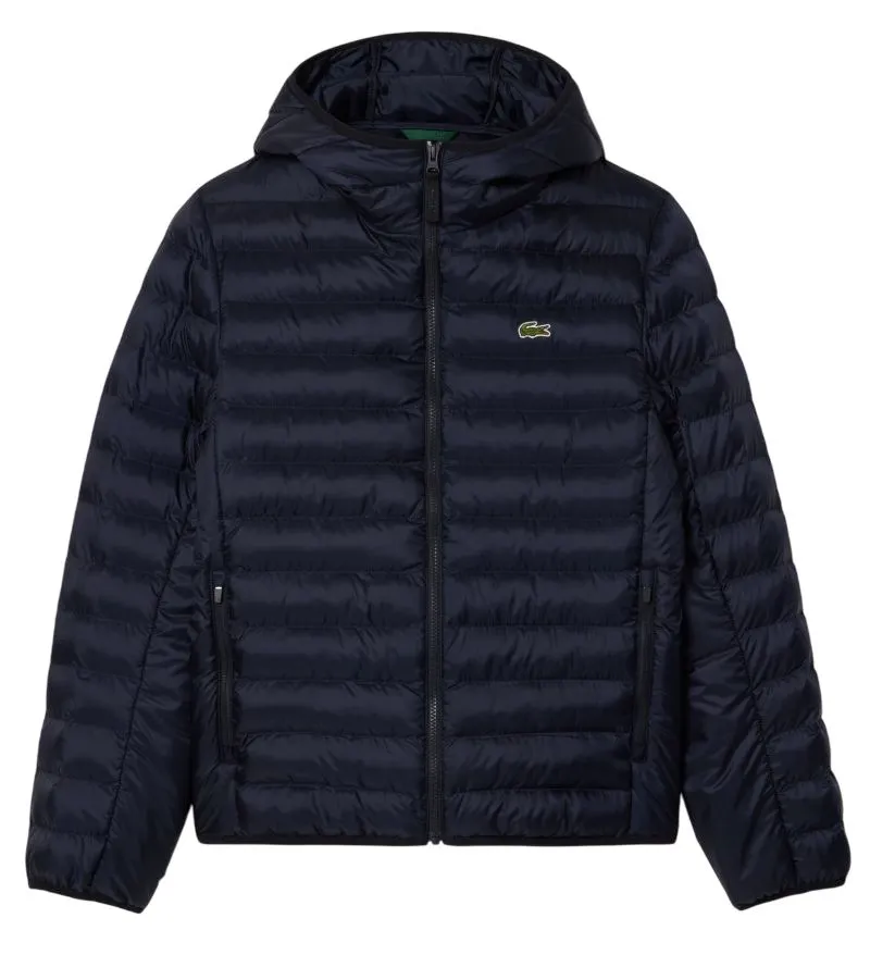 Lacoste Water-Repellent Quilted Puffed - navy blue Lacoste Water-Repellent Quilted Puffed - navy blue