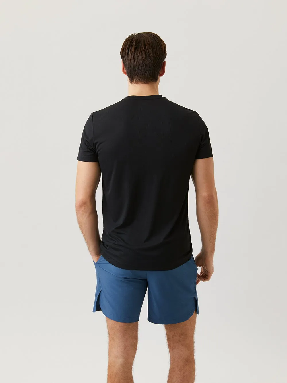 Björn Borg Blocked Tee STHLM M - black beauty