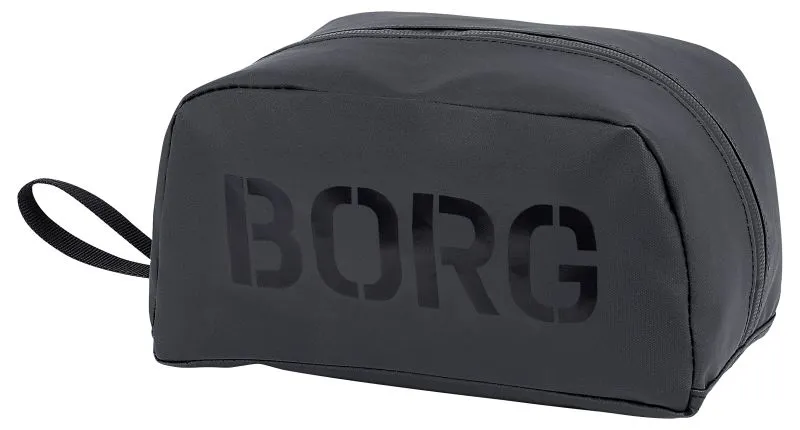 10001488_BK001_1 Björn Borg Duffle Toilet Case - black beauty