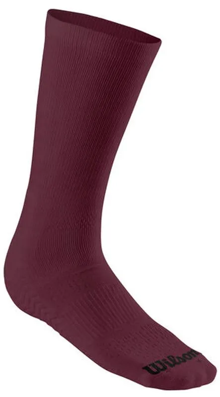 Wilson Men's Rush Pro Crew Sock 1P - fig/black