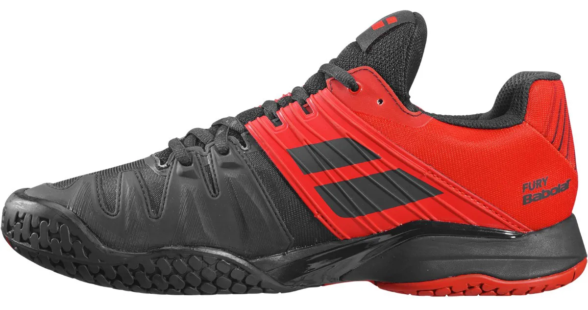 Babolat Propulse Fury All Court Men - black/tomato red