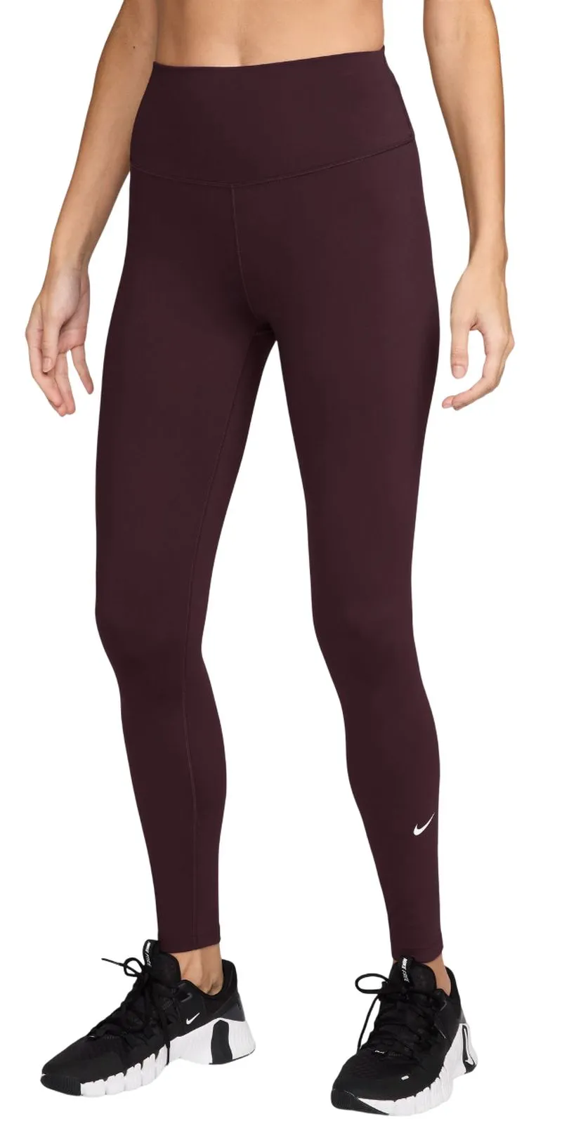 Nike One High-Waisted Full-Length - burgundy crush/white Nike One High-Waisted Full-Length - burgundy crush/white
